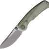 Kizer Cutlery Pioneer Linerlock Folding Knife 3.25" 14C28N Green Micarta