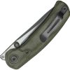 Kizer Cutlery Pioneer Linerlock Folding Knife 3.25" 14C28N Green Micarta