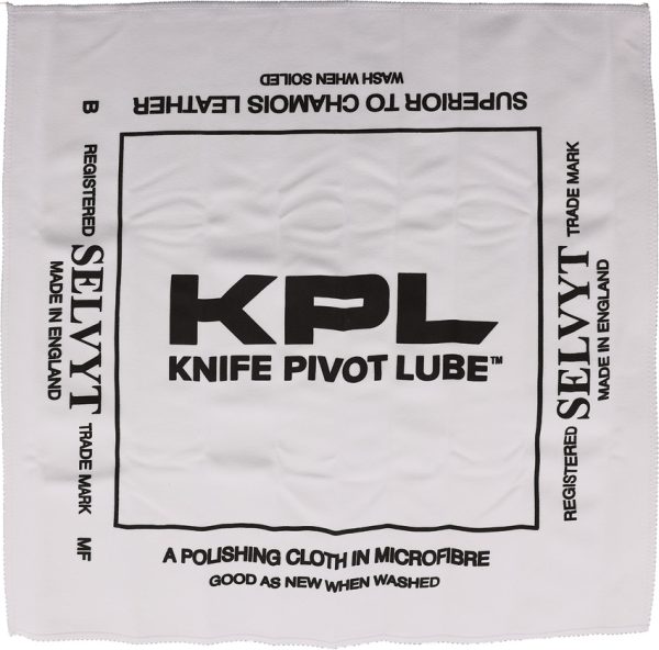 Knife Pivot Lube Selvyt Microfiber Cloth 14" x 14"