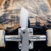Kershaw Wharf Linerlock Folding Knife Gray 2.88" Assisted Opening