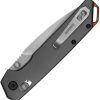 Kershaw Iridium DuraLock Folding Knife 3.5" D2 Gray