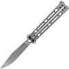 Kershaw Lucha Butterfly Knife 4.63" MagnaCut Stonewash Blade