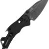 Kershaw Craze DuraLock Folding Knife 2.38" BlackWash Blade