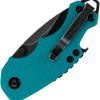 Shuffle Linerlock Teal BW