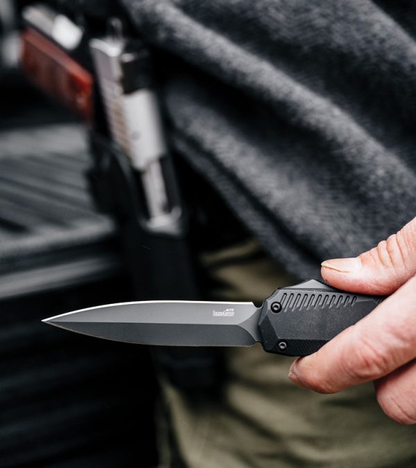 KS9000DE_add_09 Kershaw Livewire OTF Auto Folding Knife 3.25in Black PVD Double Edge