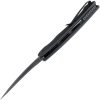 Kubey Scimitar Folding Knife 3.5" AUS-10A Linerlock Black