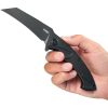 Kubey Anteater Linerlock 3.5" Folding Knife Blackwash 14C28N