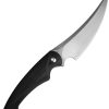 Kubey Scimitar Fixed Blade Knife 5.5in D2 Black G10