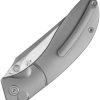 KB Knives Stingray Button Lock Folding Knife 3.13" Gray