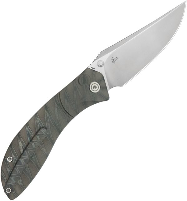 KB Knives Stingray Button Lock Folding Knife Red 3.13" Blade