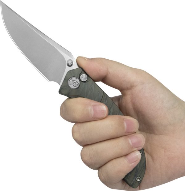 KB Knives Stingray Button Lock Folding Knife Red 3.13" Blade