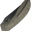KB Knives Stingray Button Lock Folding Knife 3.13" M390 Bronze Ti