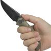 KB Knives Stingray Button Lock Folding Knife 3.13" M390 Bronze Ti