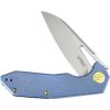 KB Knives Vagrant Linerlock Folding Knife 3" M390 Blue Micarta