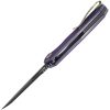 KB Knives Vagrant Linerlock Folding Knife 3" Bohler M390 Purple G10