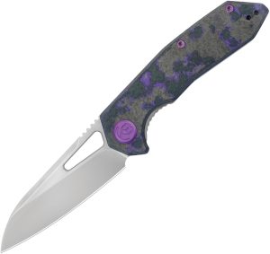 KB Knives Vagrant Purple Flo Camo Carbon