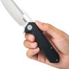 Kubey Atlas Framelock Black Folding Knife 3.38" 14C28N