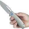 Kubey Supercell Linerlock Folding Knife 3.5" Gray Titanium