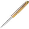 Kubey JL Fixed Blade Knife 3.13" 14C28N Ultem w/ Sheath