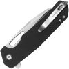 Kubey 10-8 Button Lock Folding Knife 3.13" 14C28N Black G10