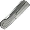 KUB380A_add_01 KB Knives Ikul Button Lock Folding Knife 3.38" M390 Blade Gray Titanium