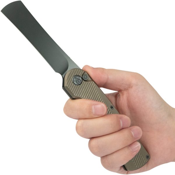 KUB380C_add_03 KB Knives Ikul Button Lock Folding Knife Bronze Titanium M390