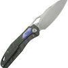 KB Knives Sudden Framelock Flame Folding Knife CPM-20CV 3.5"