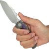 KB Knives Sudden Framelock Flame Folding Knife CPM-20CV 3.5"