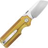Kubey Boxer Linerlock Folding Knife 2.5" 14C28N Ultem