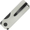 Kubey Boxer Linerlock Folding Knife 2.5" Blade White G10