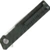 KB Knives Yondu 2.88" M390 Tanto Flame Folding Knife