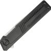 KB Knives Yondu Double Detent Lock Folding Knife 2.88" M390 Tanto Black DLC