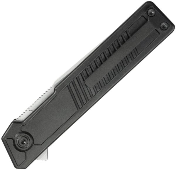 KB Knives Yondu Double Detent Lock Folding Knife 2.88" M390 Tanto Black DLC