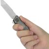 KB Knives Yondu Double Detent Lock Folding Knife 2.88" M390 Tanto Black DLC