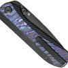 KB Knives Zephyr Linerlock Folding Knife 3.75" Black DLC M390
