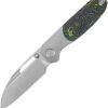 KB Knives Icicle Ti 80's Camo Carbon Folding Knife