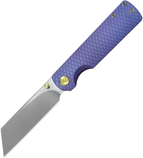 KUB445C KB Knives Get Some M390 Burple Ti Folding Knife
