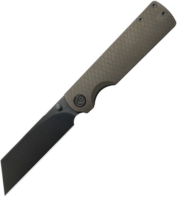 KB Knives Get Some DLC M390 Bronze Ti Folding Knife
