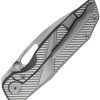 KUB457A_add_01 KB Knives Sear Framelock Folding Knife 3" S90V Gray Titanium