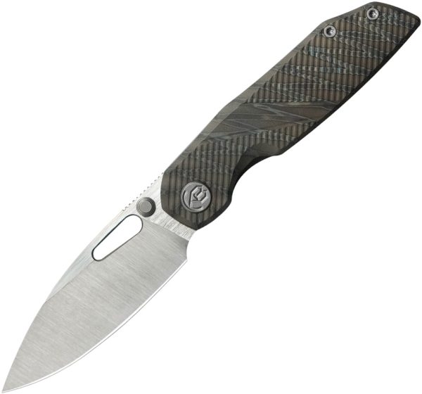 KUB457B KB Knives Sear Framelock Folding Knife 3" S90V Blade Red Ti