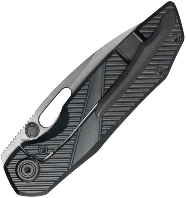 KB Knives Sear Framelock Folding Knife 3" S90V Black DLC Ti