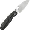 KB Knives Sear Framelock Folding Knife 3" S90V Black DLC Ti