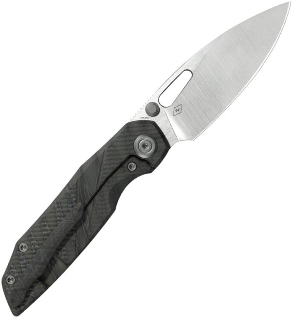 KB Knives Sear Framelock Folding Knife 3" S90V Black DLC Ti