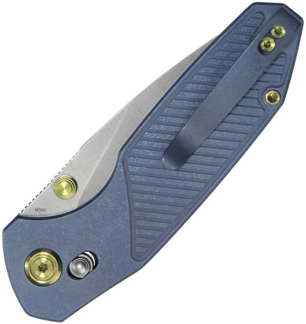 Aero Crossbar Lock Blue Ti