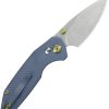 Aero Crossbar Lock Blue Ti