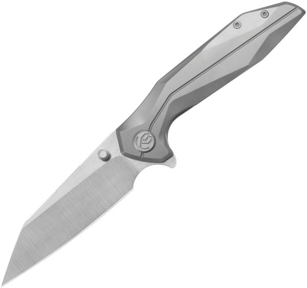 KB Knives Nova Framelock Gray Titanium 3.63" M390