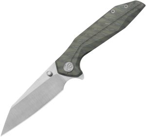 KB Knives Nova Framelock Folding Knife 3.63" M390 Flame Titanium