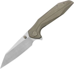 KB Knives Nova Framelock Bronze Titanium Folding Knife