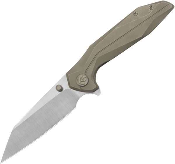 KB Knives Nova Framelock Bronze Titanium Folding Knife