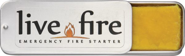 LF01_add_01 Live Fire Original Emergency Fire Starter 3 1/8" with Metal Tin